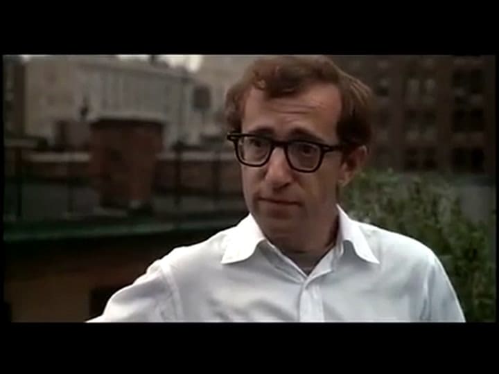 Diane Keaton y Woody Allen en Annie Hall