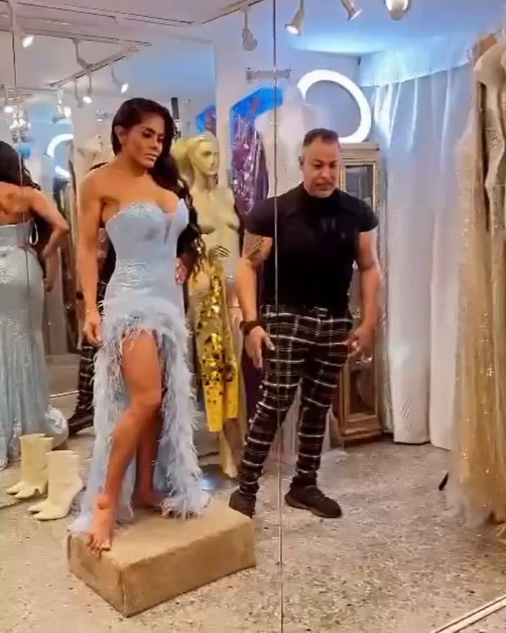 Este es el vestido con el que Maripily ingresó a La Casa de los Famosos