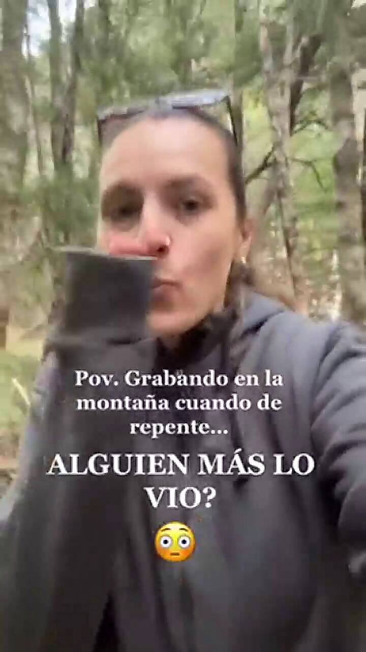 El video viral donde apareció una presencia paranormal