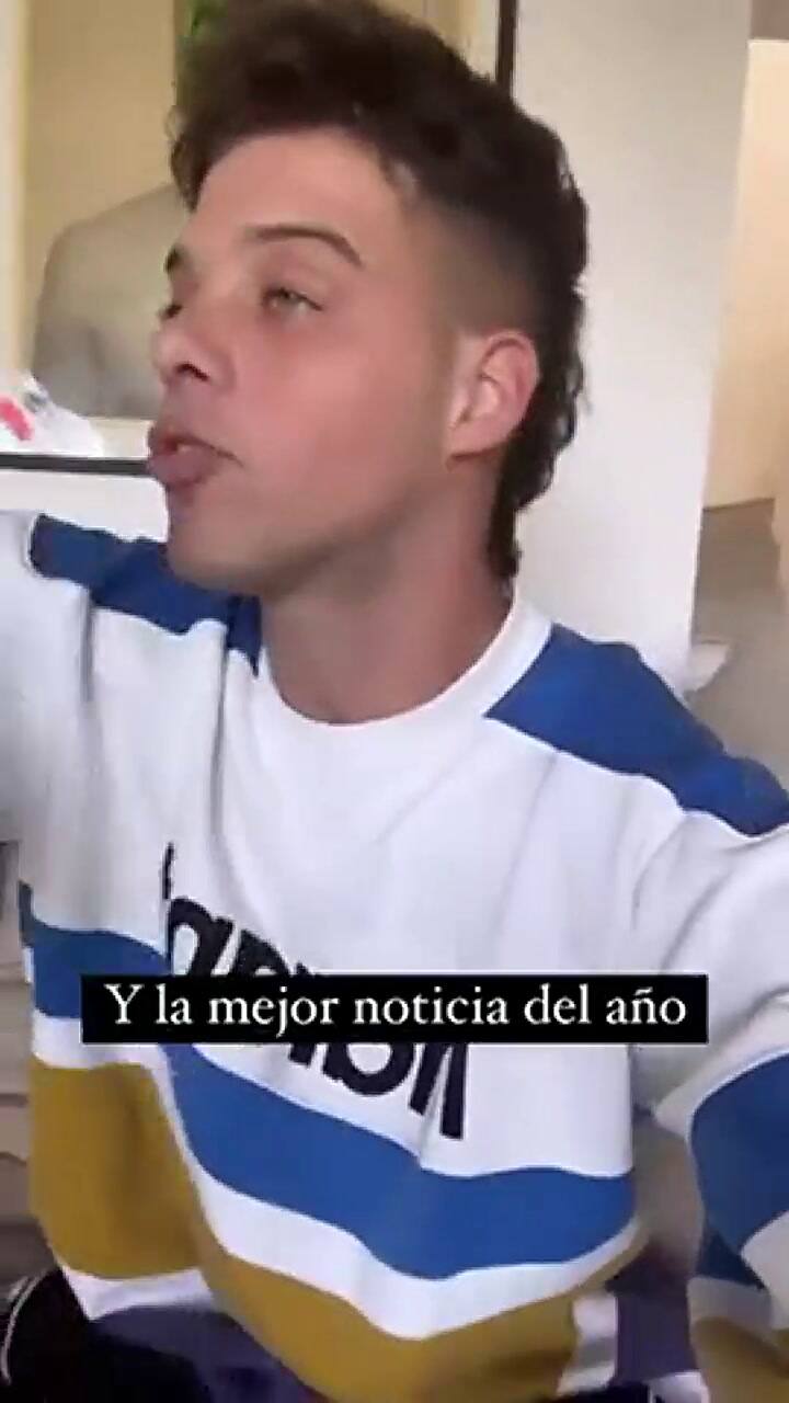 Santi Maratea compartió con sus seguidores el éxito de su fundación