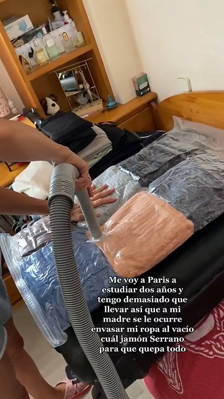 Así es el truco de una tiktoker para viajar con más ropa