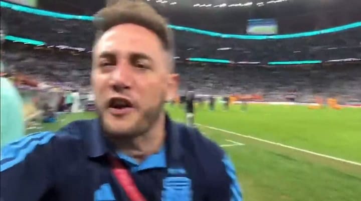 El video de Momo que se filtró tras la decisión de la FIFA.