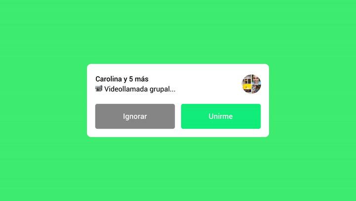 Así funcionan las videollamadas grupales en WhatsApp