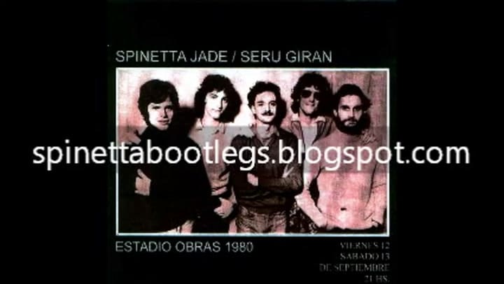 Spinetta Jade – Serú Girán – Estadio Obras 1980 - Fuente: YouTube