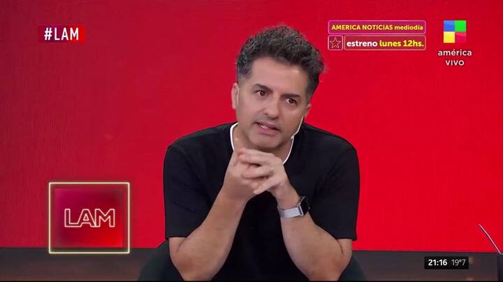 La emoción de Ana Rosenfeld luego del saludo de sus hijas en vivo en LAM