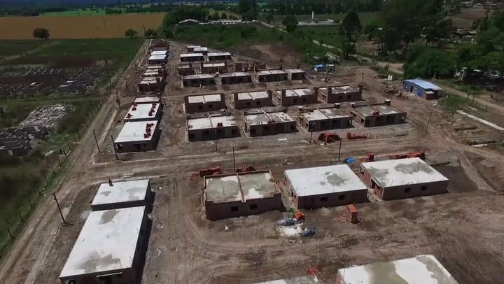 Estas son las viviendas en Palpala, Jujuy que no se terminaron de construir