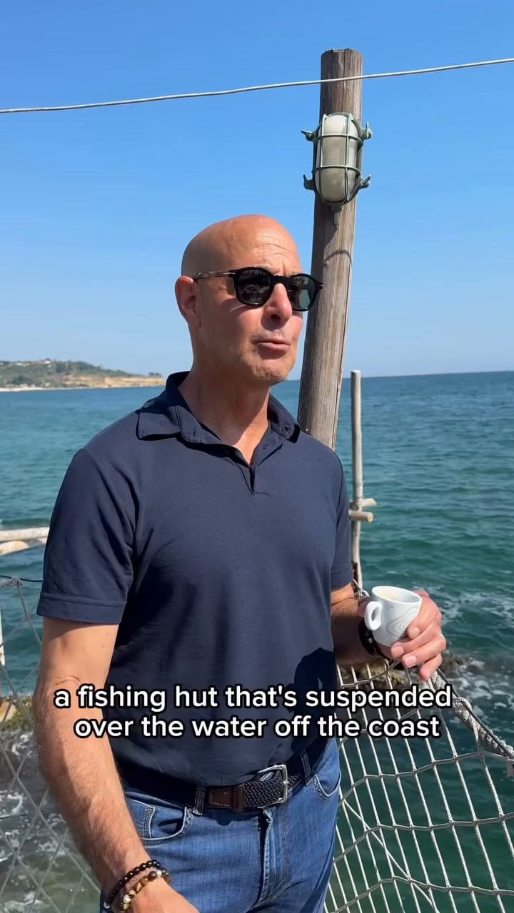 La actualidad de Stanley Tucci como presentador
