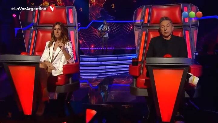 La Voz Argentina 2021: audiencia a ciegas de Madgalena Cullen - Fuente: Telefe