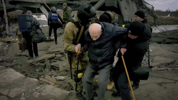 El emotivo video de Zelensky por el aniversario de la guerra en Ucrania