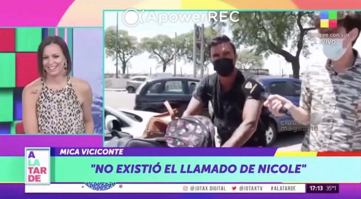 La reacción de Fabián Cubero ante los rumores de embarazo de Nicole Neumann