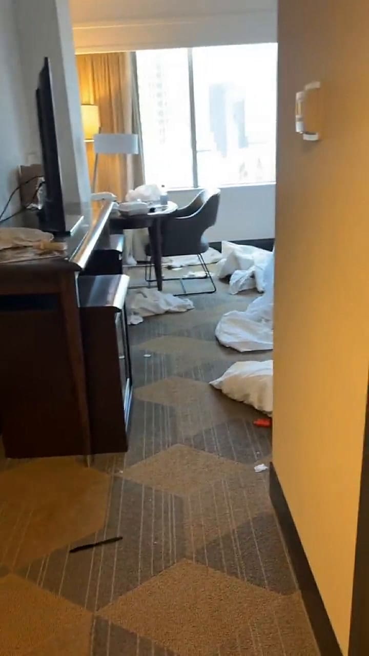 Una tiktoker reveló cómo es su trabajo limpiando hoteles en EE.UU.