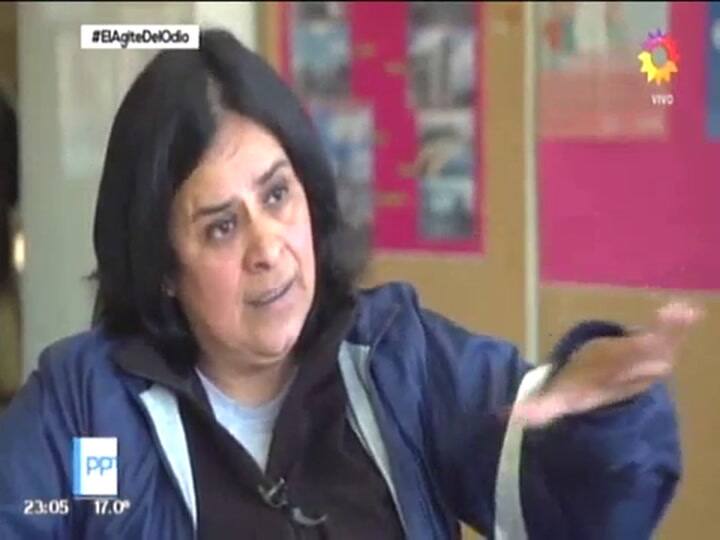 Zulema, portera de la escuela, lucha a diario contra los hechos de inseguridad