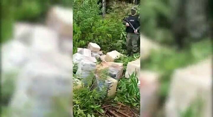 Secuestran más de tres toneladas de marihuana en Puerto Esperanza, Misiones