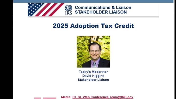 Todo sobre el Crédito fiscal por adopción del IRS