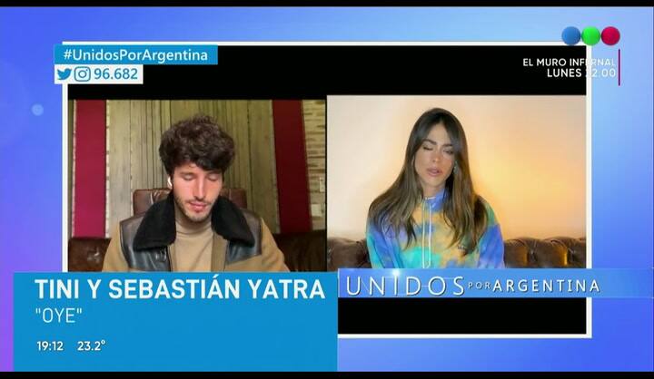 Tini y Yatra en #UnidosPorArgentina