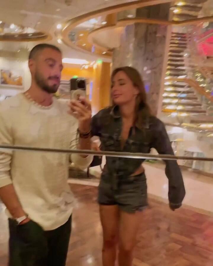 Occhiato y Jazmín Peña mostraron la intimidad de sus vacaciones