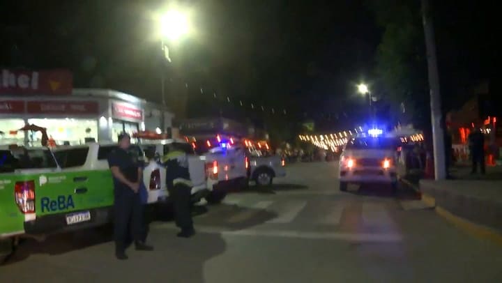 Sergio Berni realiza una recorrida por boliches de Villa Gesell - Fuente: Youtube