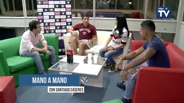 Mano a mano con Santiago Cáseres