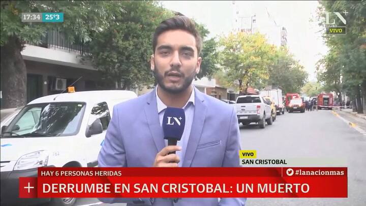 Un muerto en un derrumbe en San Cristóbal