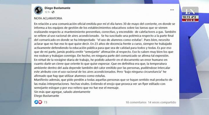 El comentario de Novaresio que llevó a Majul a abandonar el estudio de LN+