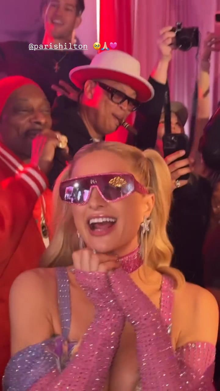 Snoop Dog cantó el Feliz Cumpleaños a Paris Hilton