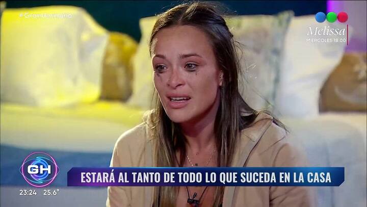 Agostina estara en el SUM hasta el miercoles