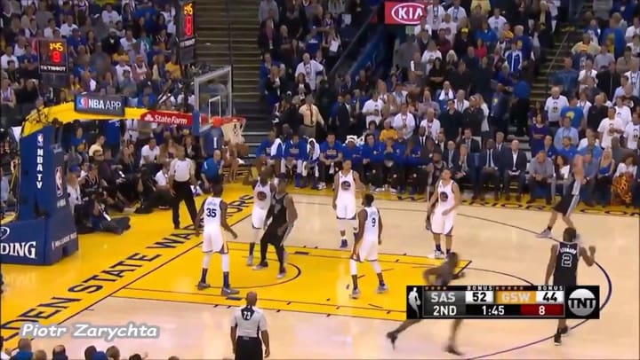 Todos los triples de Manu en la temporada 2016 y 2017. Fuente: YouTube