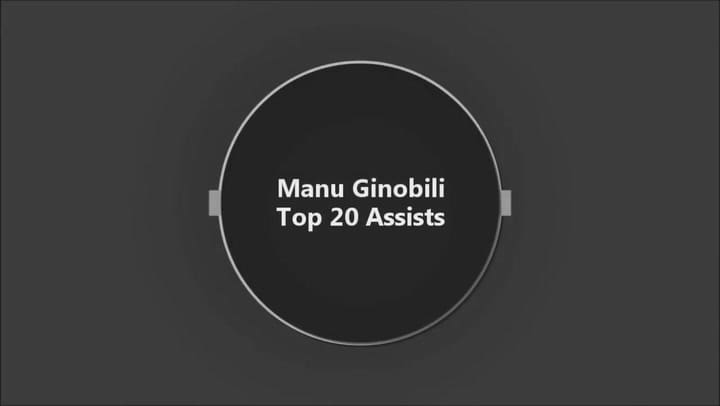 Las mejores asistencias de Manu. Fuente: YouTube