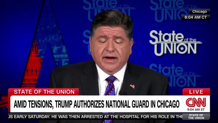 El duro mensaje de JB Pritzker a Kristi Noem en medio de la tensión por el envío de tropas a la ciudad santuario: “Sal de Chicago”