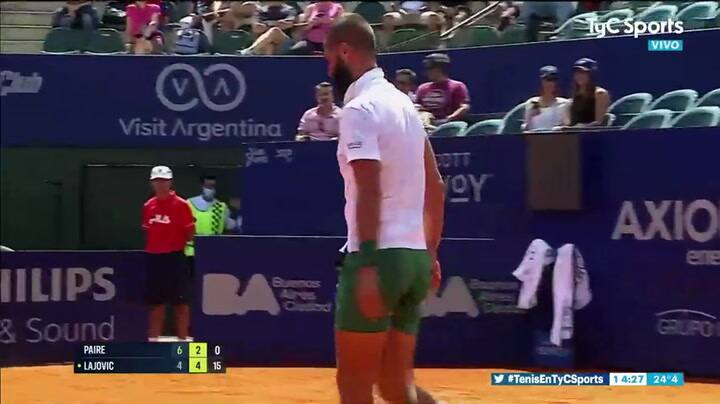 La furia de Benoit Paire