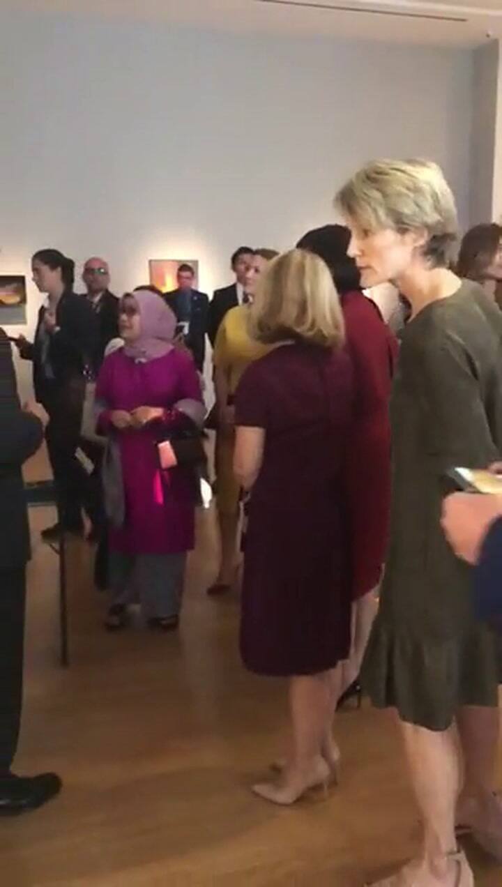 Eduardo Costantini cómo fue el paseo de las primeras damas por el Malba