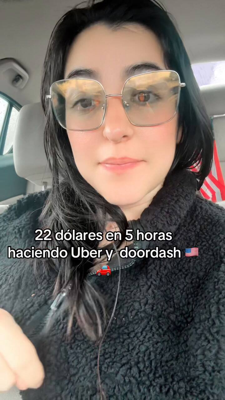 Es latina y contó cuánto gana con Doordash