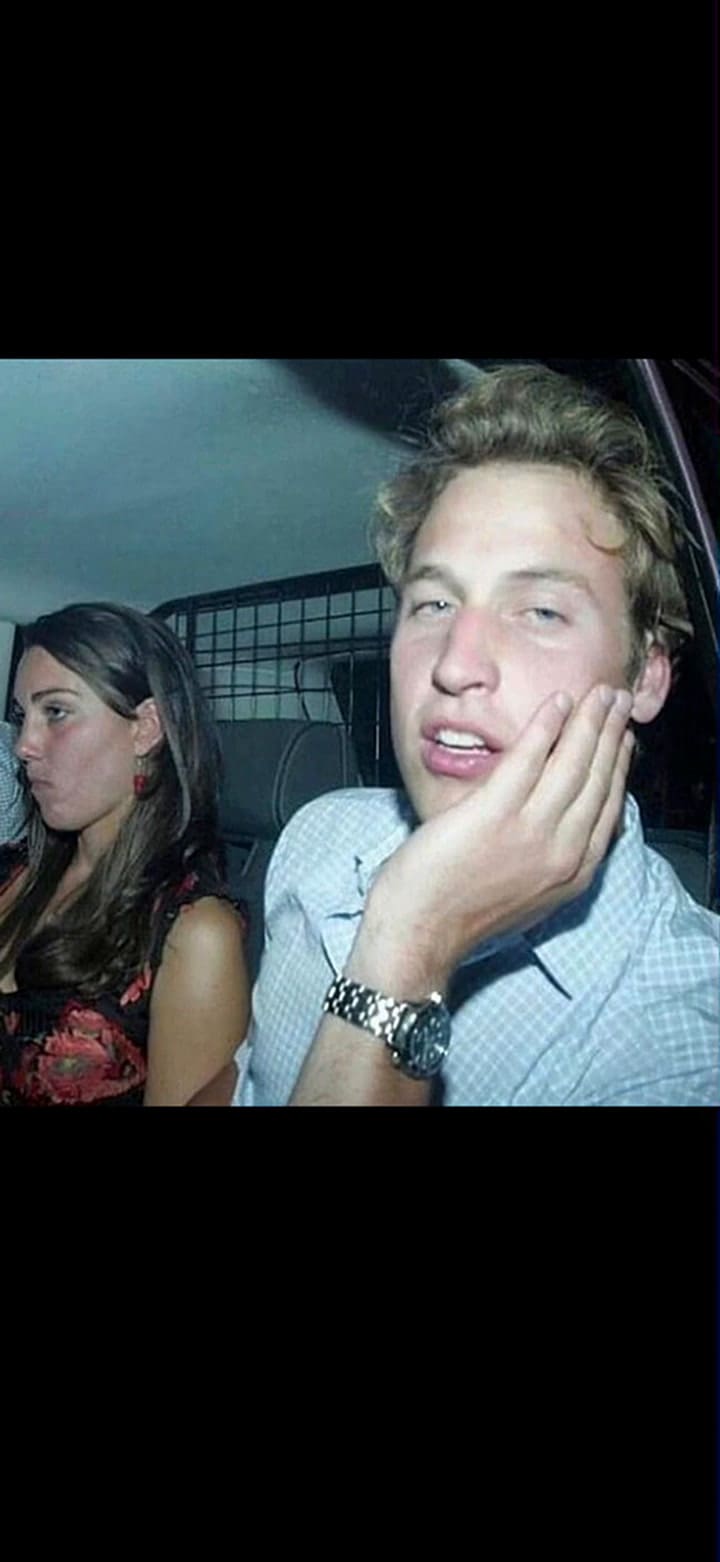 Una fiesta como personas normales, así se divertían el príncipe William y Kate Middleton