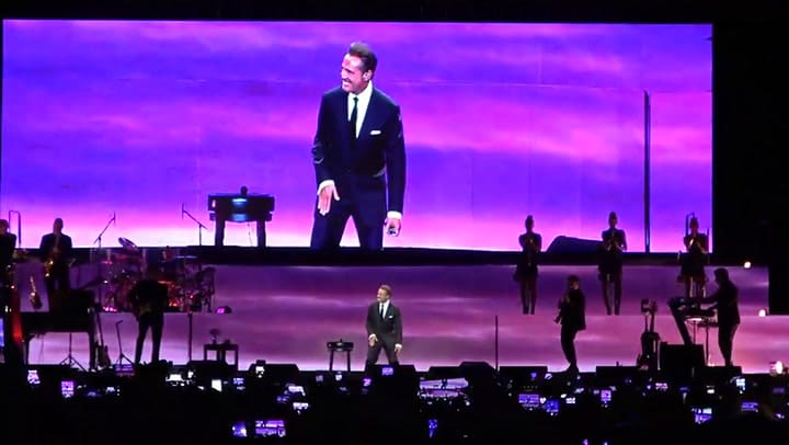 El primer recital de Luis Miguel en Chile
