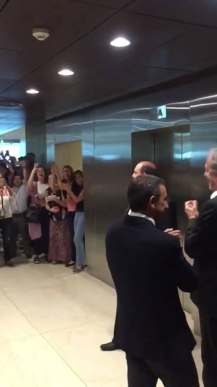 Así fue la llegada de Ceriani, el nuevo presidente