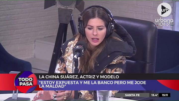 La China Suárez habló sobre las críticas y del efecto que tuvieron en su vida: “Mi mamá sufre'