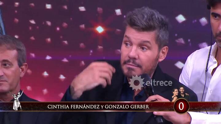 ShowMatch 2018: Cinthia Fernández se cruzó con Marcelo Polino - Fuente: El Trece