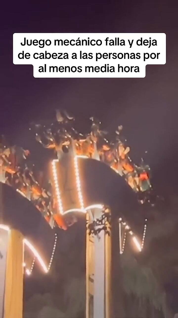 El aterrador momento que vivieron los ciudadanos en un parque de diversiones de Canadá