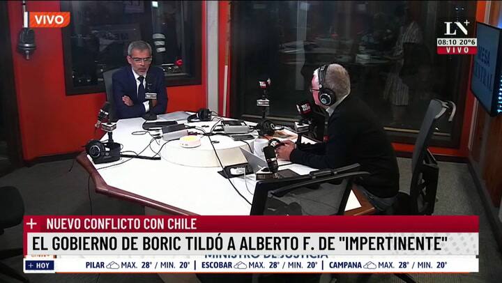 Un ministro de Boric calificó de “impertinente” a Alberto Fernández