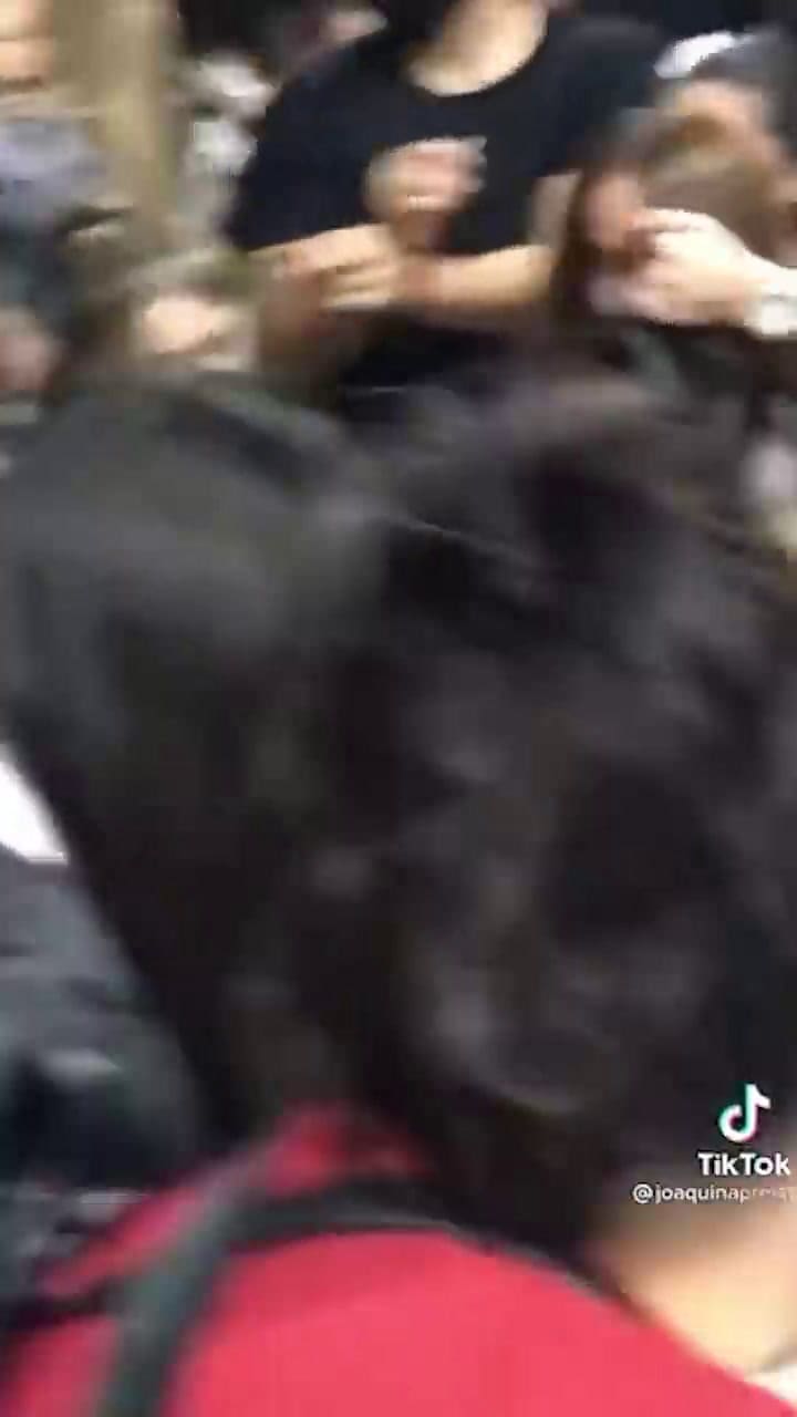 Descontrol en un outlet de Palermo