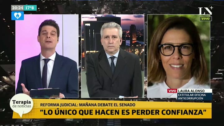 Laura Alonso: 'El que esconde, algo oculta'