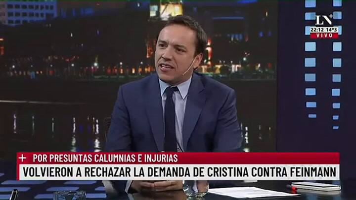 Eduardo Feimann: 'Le dije coimera, cretina y Cristina se ofendió'