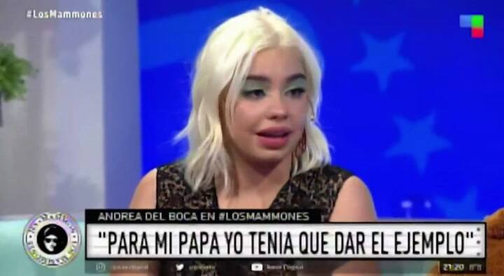 El llanto de Anna del Boca al hablar de su abuelo Nicolás en Los Mammones