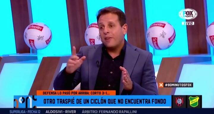El momento de tensión de Sebastián Vignolo tras el pedido de la producción - Fox Sports