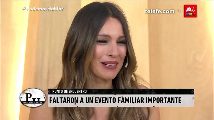 El sufrimiento de Pampita en las fiestas por estar alejada de sus hijos - Fuente: Telefé