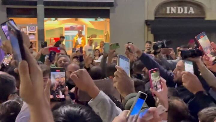 Así fue la llegada de Milei y Adorni a Lugano