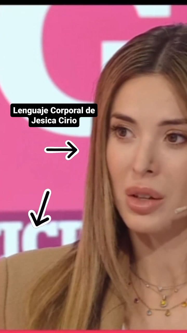 Un experto analizó la comunicación no verbal de Jesica Cirio