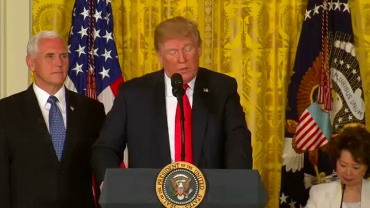 Trump dice que EEUU no será 'campamento de inmigrantes' - Fuente: Reuters