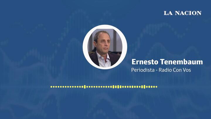 Ernesto Tenembaum se disculpó con Cormillot por la broma sobre su paternidad