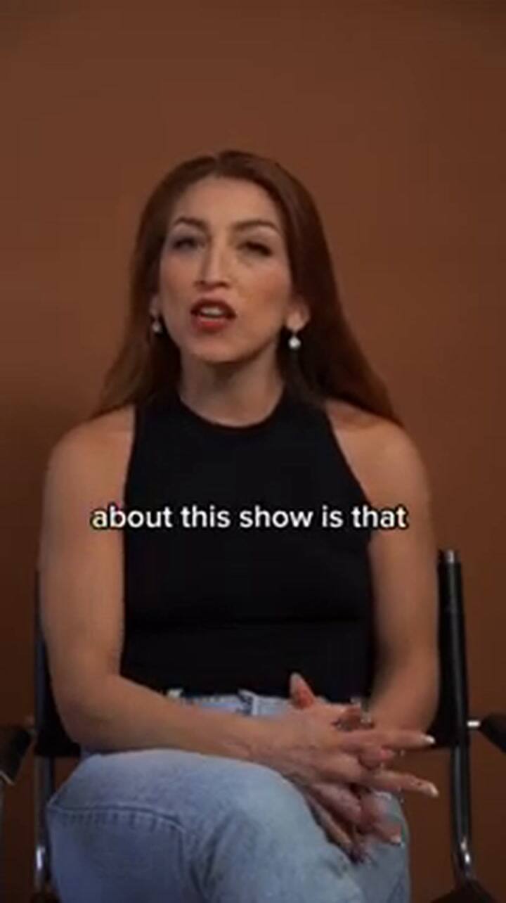 Fran Tapia, la chilena que interpreta a Eva Perón en un musical de Estados Unidos